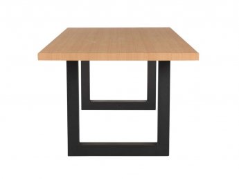 table Bruges bois clair rectangulaire 6 personnes