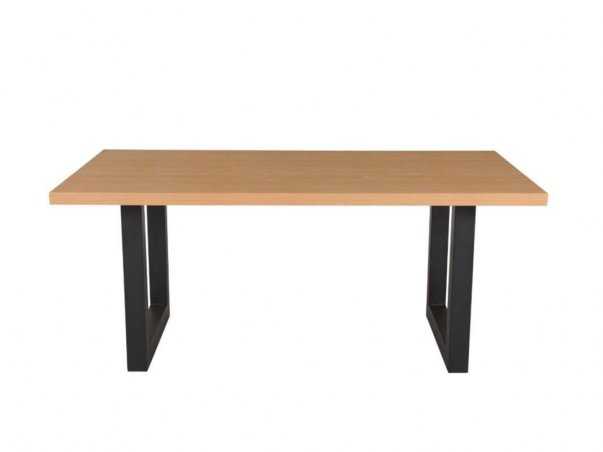 table Bruges bois clair rectangulaire 6 personnes