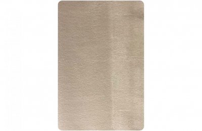Canapé panoramique U VALENTINA velours beige