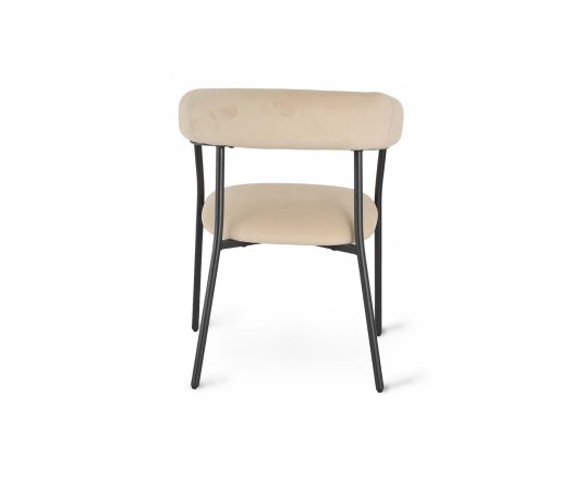 Chaise Nela pied noir