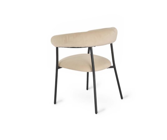Chaise Nela pied noir