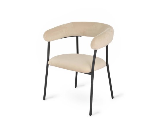Chaise Nela pied noir