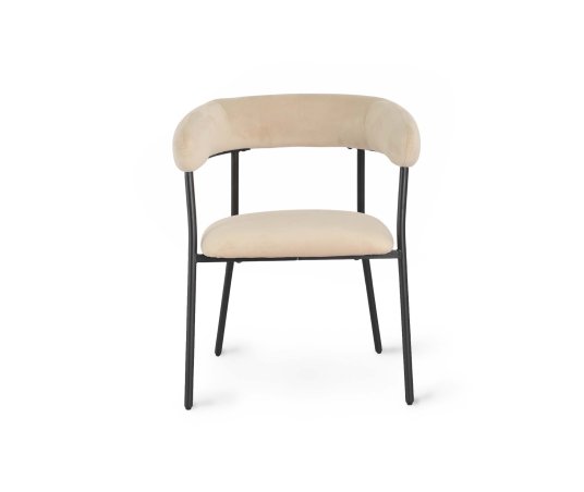 Chaise Nela pied noir